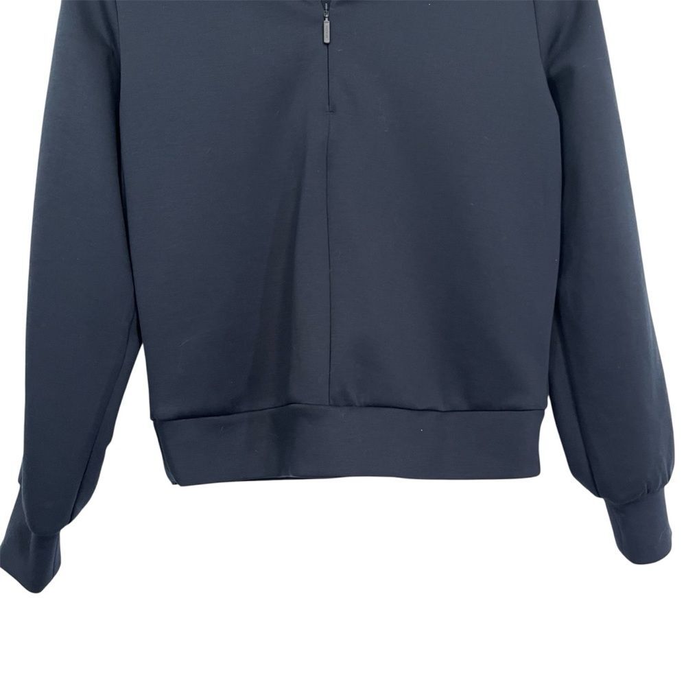 Athleta Allure 1/4 Zip Pullover Sweatshirt Blue XS - Picture 5 of 9